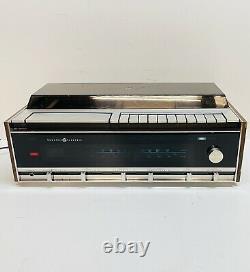 Vintage General Electric M9000A Stereo Cassette Changer Recorder Am/Fm Multiplex