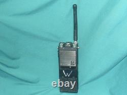 Vintage General Electric MASTR PE Portable With Rare Charger and Microphone