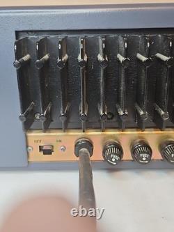 Vintage General Electric MASTR Radio Base Station Shelf GE Parts Untested