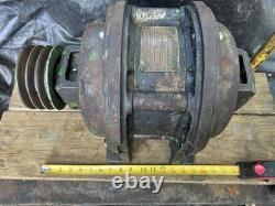 Vintage General Electric Machinery Induction Motor 5hp 3phase Model 65A2
