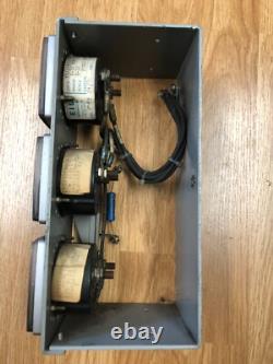 Vintage General Electric Meter Field Amps, D-C Volts, D-C Amperes