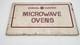 Vintage General Electric Microwave Ovens Advertising Metal Sign Ledge On Bottom