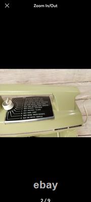 Vintage General Electric Mixer 12 speed avocado green
