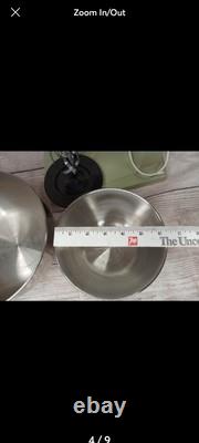 Vintage General Electric Mixer 12 speed avocado green