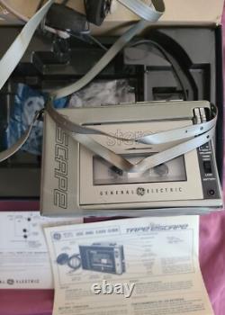 Vintage General Electric Model 3-5270 Stereo Headset Cassette Player