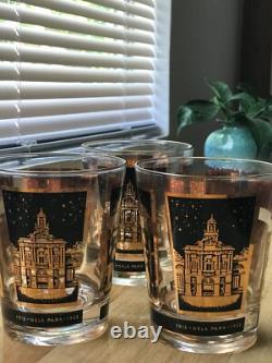Vintage General Electric Nela Park 50th Anniv 1913-1963 Highball Glasses, Set 3