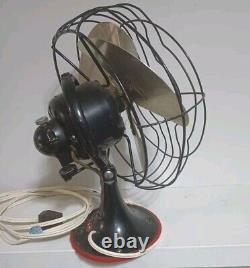 Vintage General Electric Oscillating Fan 155x165B