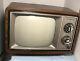 Vintage General Electric Performance Television Portable Wood Grain 1983 Tested
