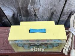 Vintage General Electric Peter Max Mod Butterfly Electric Working Alarm Clock