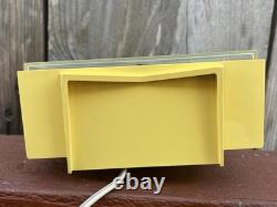 Vintage General Electric Peter Max Mod Butterfly Electric Working Alarm Clock