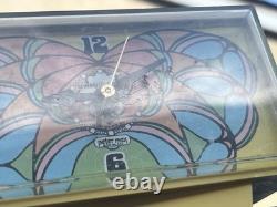 Vintage General Electric Peter Max Mod Butterfly Electric Working Alarm Clock