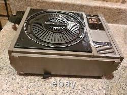 Vintage General Electric Portable 8-track Tape Player Model No. 3-5505D (H1)