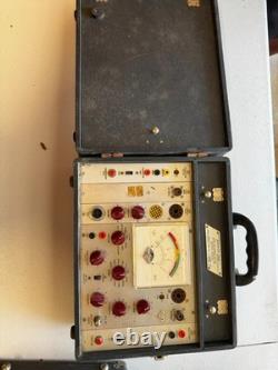 Vintage General Electric PortoLab 4EXT122 Portable Radio Test Set Polytron Res