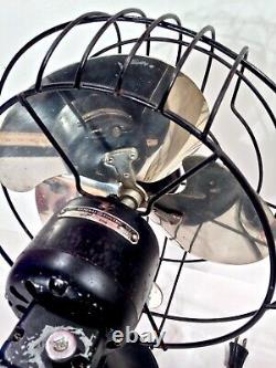 Vintage General Electric Quiet Fan Cat# 49x723 GE For Parts Or Repair Nice