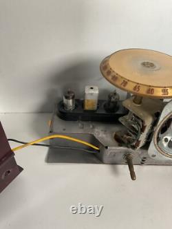 Vintage General Electric Radio Alarm Clock 1950s Model 542