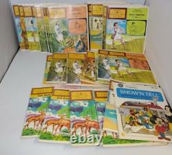 Vintage General Electric Radio Phono Viewer 34 Bible Records NOT WORKING