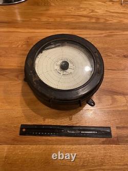 Vintage General Electric Recording Ammeter No. 298 Alternating Current Type Cr