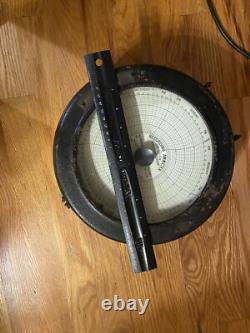 Vintage General Electric Recording Ammeter No. 298 Alternating Current Type Cr