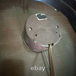 Vintage General Electric Red Dot Glass Working School Clock