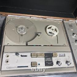 Vintage General Electric Reel to Reel Track Solid State Tape Recorder TP1300B