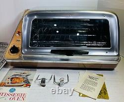 Vintage General Electric Rotisserie Oven R20? Manual And Accessories Amazing