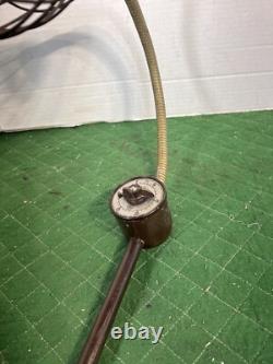 Vintage General Electric SUNLAMP original sun lamp With Clamp Industrial Under Bed