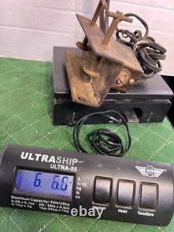 Vintage General Electric SUNLAMP original sun lamp With Clamp Industrial Under Bed