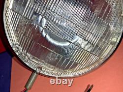 Vintage General Electric Sealed Beam NAPA 738 Repop Headlight AS IS NOT TESTED