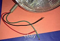 Vintage General Electric Sealed Beam NAPA 738 Repop Headlight AS IS NOT TESTED