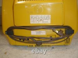 Vintage General Electric Sf1702yl Mustard Tv (parts Turns On Sound)