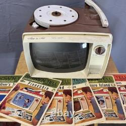 Vintage General Electric Show'N Tell Phono Viewer Solid State 6 Program untested