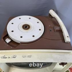 Vintage General Electric Show'N Tell Phono Viewer Solid State 6 Program untested