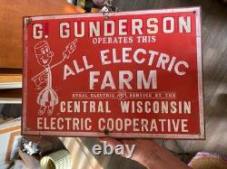 Vintage General Electric Sign Vintage Appliance Sign Vintage Metal Sign
