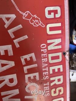 Vintage General Electric Sign Vintage Appliance Sign Vintage Metal Sign