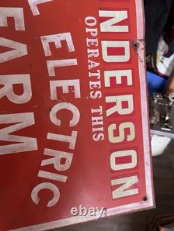 Vintage General Electric Sign Vintage Appliance Sign Vintage Metal Sign