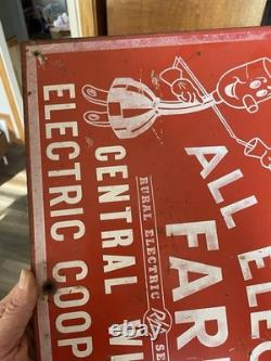 Vintage General Electric Sign Vintage Appliance Sign Vintage Metal Sign