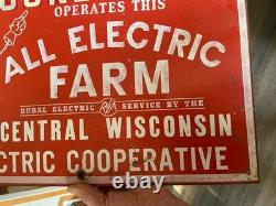 Vintage General Electric Sign Vintage Appliance Sign Vintage Metal Sign