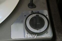 Vintage General Electric Solid State Portable Record Player Works GreCondition
