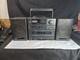 Vintage General Electric Stereo Boombox Portable Cassette And Cd Player. Works
