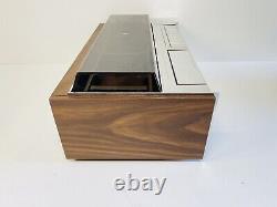Vintage General Electric Stereo Cassette Changer Recorder Am Fm Multiplex M9000A