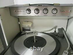 Vintage General Electric Stereo Trimline 500 Portable Phonograph Record Player