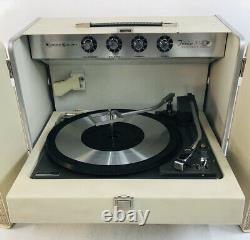 Vintage General Electric Stereo Trimline 500 Portable Record Player works great