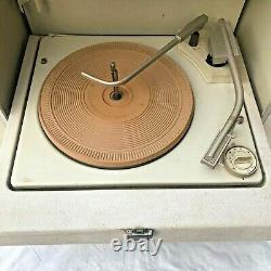 Vintage General Electric Stereophonic 400 Portable Record Player Stereo Untested