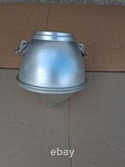 Vintage General Electric Street Light Form 79CR Conical Refractor Globe #2