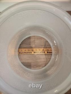 Vintage General Electric Street Light Globe Shade Made In USA 1340457 GTGC C