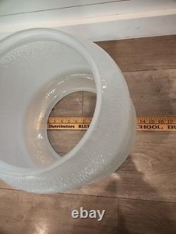 Vintage General Electric Street Light Globe Shade Made In USA 1340457 GTGC C