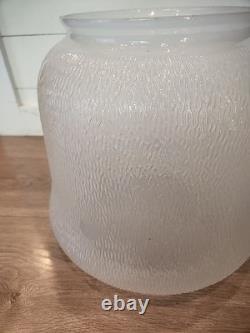 Vintage General Electric Street Light Globe Shade Made In USA 1340457 GTGC C