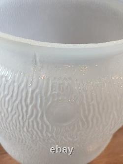 Vintage General Electric Street Light Globe Shade Made In USA 1340457 GTGC C