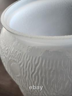 Vintage General Electric Street Light Globe Shade Made In USA 1340457 GTGC C