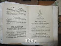 Vintage General Electric Sun Lamp Floor Model Type B